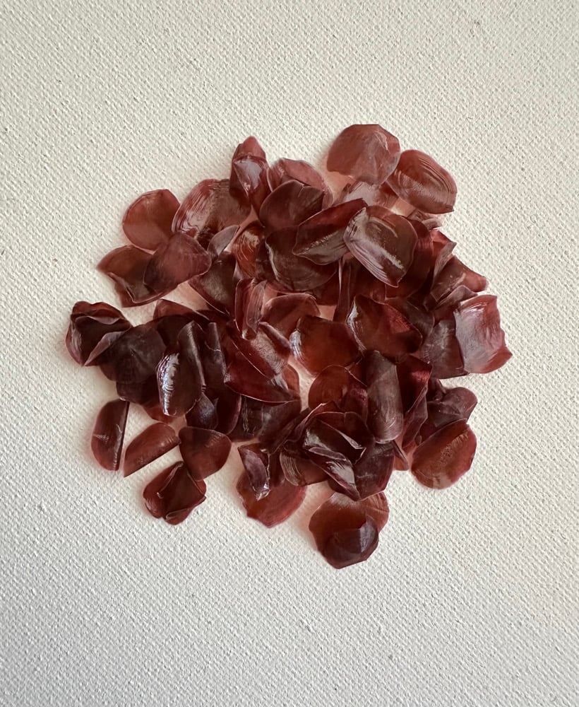 Image of Dyed fish scales - Brown