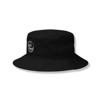 Image 2 of OGTCH White on Black Bucket Hat