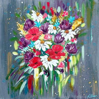 Image 2 of Floral Bouquet Abstract 