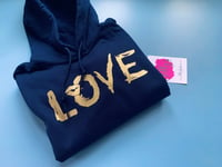 Image 1 of Lisa LOVE hoodie - adult