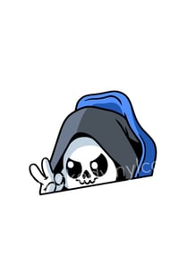 Skelly Bucket Seat Peeker 