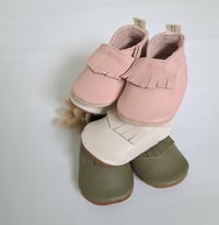 Image 2 of Moccasins - Dusky pink
