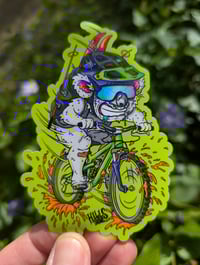 Image 2 of "Drop in bear" koala sticker