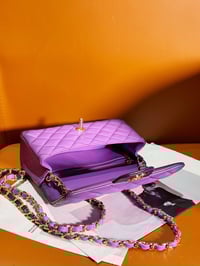Image 17 of CC Two Toned Classic Flap