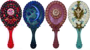 Image of Frosted Hand Mirror