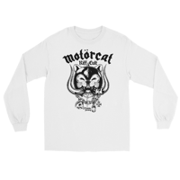 Image 1 of Riff Cult Motörcat Long Sleeve Shirt B&W