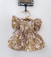 Image 2 of Bonnie dolls dress & bow ( miniland & dinkums)