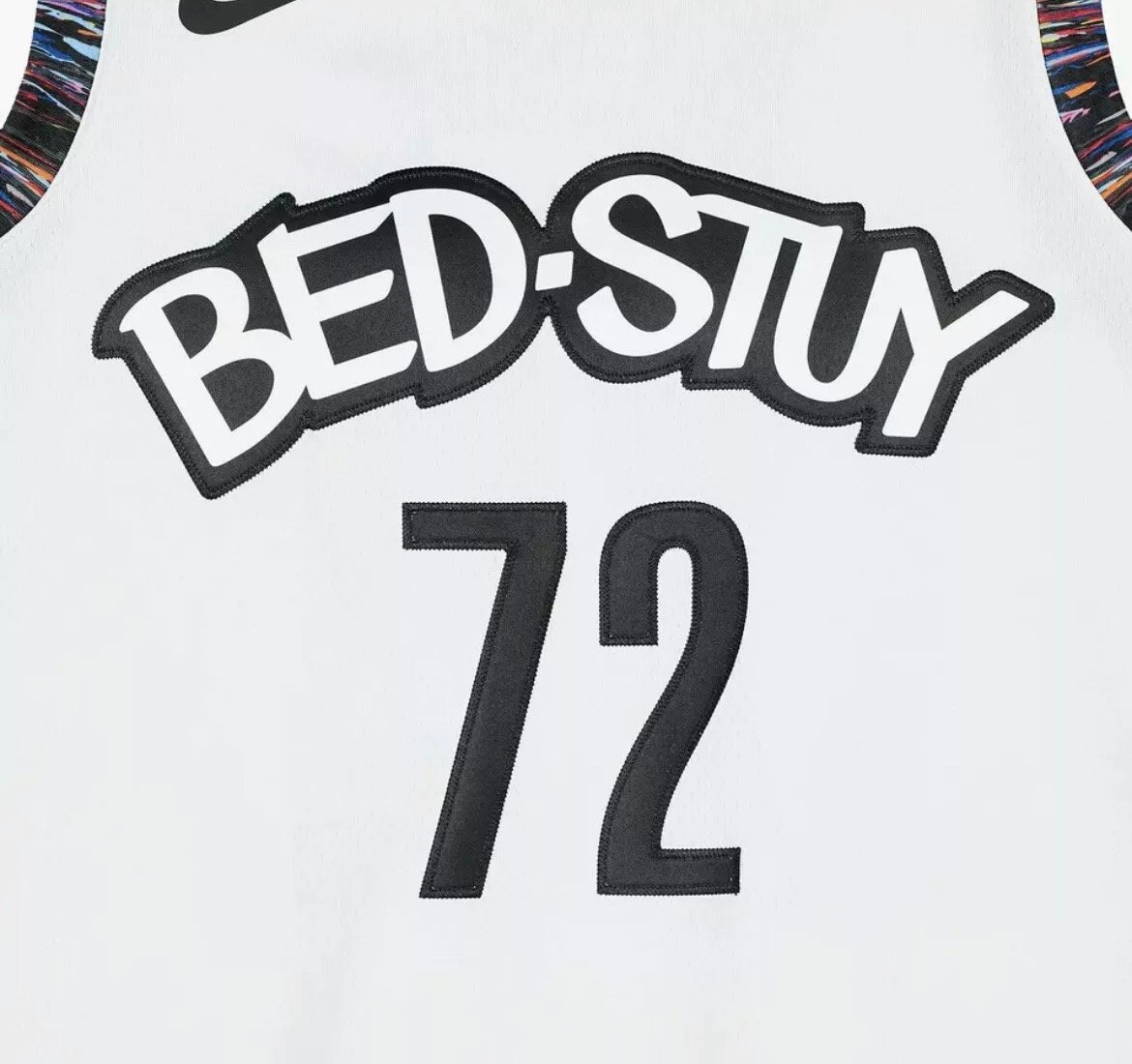 Nike Brooklyn Nets Biggie City Jersey Swingman CU0192 100 MayZoles