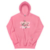 FLOWERS NOW HOODIE (BREAST CANCER PINK)