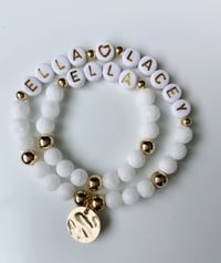 Image 1 of mama + mini matching bracelet set