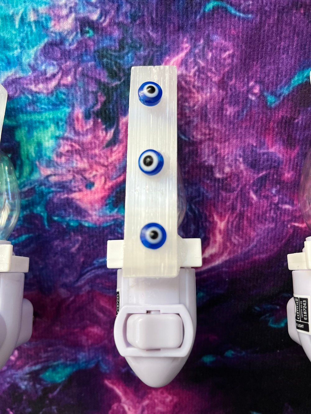 Image of Reiki Charged Selenite + Mal de Ojo Shine Your Inner (Night) Light