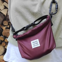 Image 5 of SL Roll-out Crossbody bag Burgundy