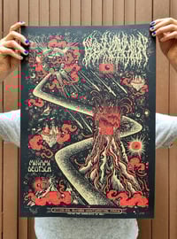Image 1 of Blood Incantation/ Minami Deutsch (gigposter Paris 2025)