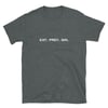 "Eat. Prey. Sin." Short-Sleeve Unisex T-Shirt