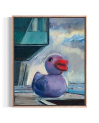 Image 4 of Painting / maleri / "København – Malerdrømme og tankestreger – Ællingen" / 40x50 cm