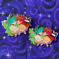 Image 1 of Butterfly/Moth KiriDeku Enamel Pin