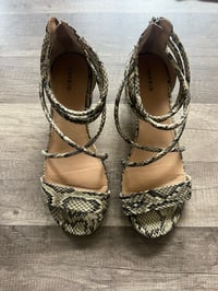 Image 2 of snake skin sandal 