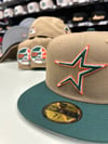 New Era 5950 Desert Tan/ Field Green/ Orange 