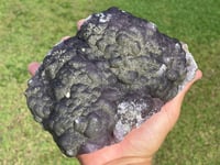 Image 10 of Purple Botryoidal Fluorite With Pyrite Specimen #1468
