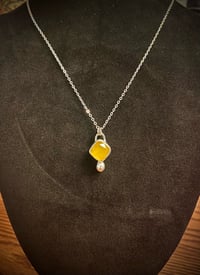Image 2 of Yellow  Chalcedony Necklace