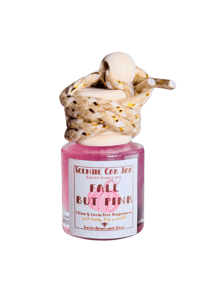 Image of Fall But Pink Car Jar