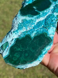 Image 5 of Malachite & Chrysocolla Polished Slab | Congo #2999