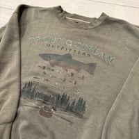 Image 2 of Vintage Trout Outfitters Crewneck - L