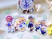 Image 2 of sailor agents sticker pack