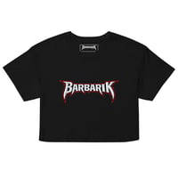 Image 1 of FORGED Crop Black