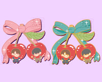 [PRE-ORDER] Cherry Knots | Enamel Pin