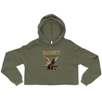 Image 1 of Women DIVINELY PROTECTED Crop Hoodie