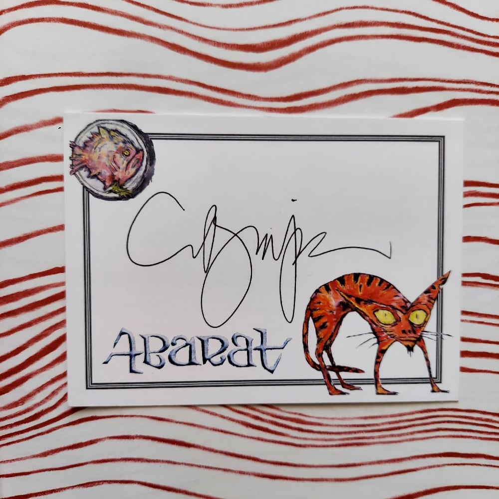 Arabat: Days of Magic, Nights of War, by Clive Barker - SIGNED bookplate