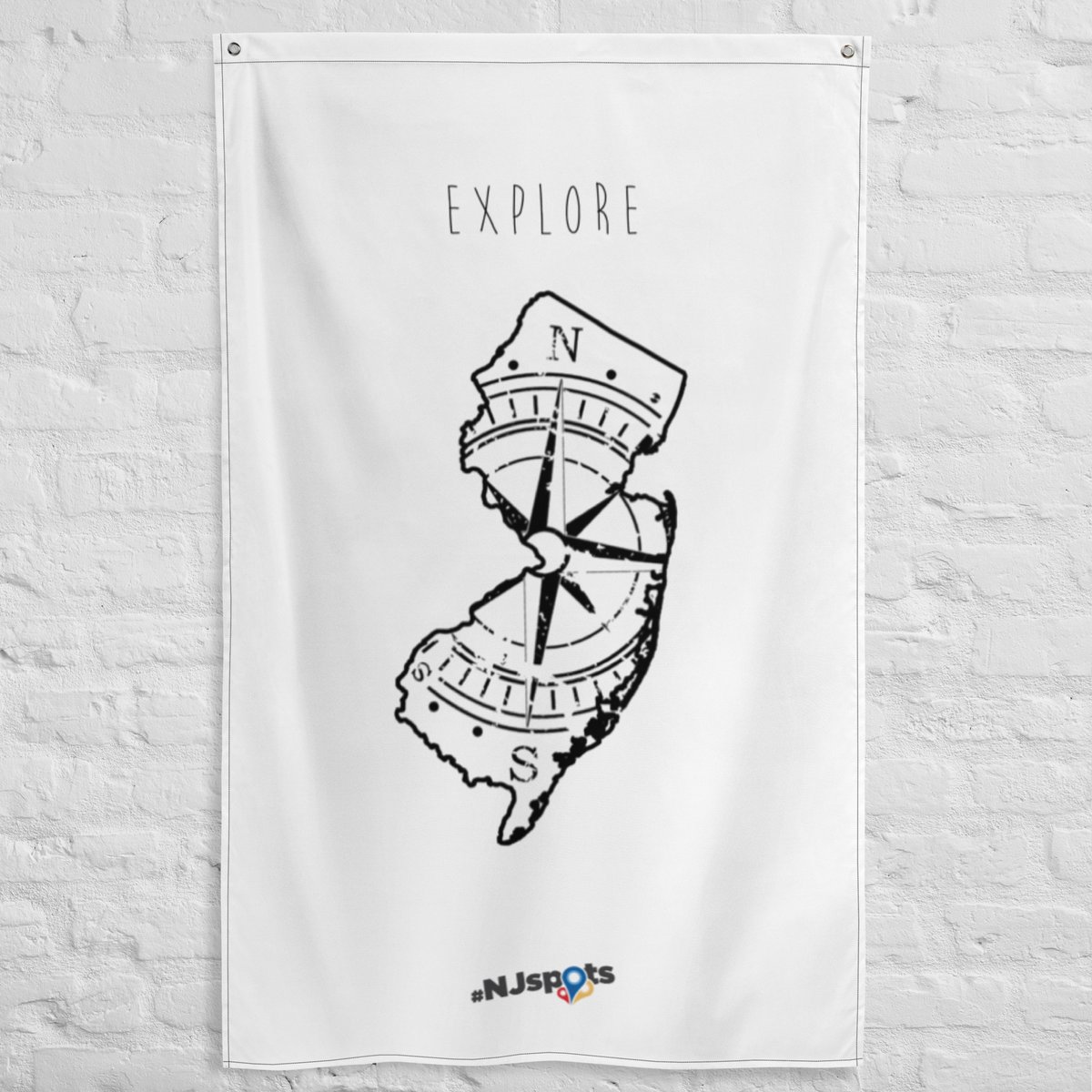 Image of New Jersey Explore Flag