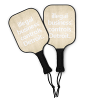 Image 1 of Detroit Control Pickleball paddle set