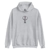Embroided skully tag Hoodie (4 colours available)