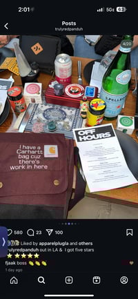 Image 4 of work in here trap satchel 