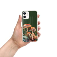 Image 10 of Colorful Mushroom Watercolor Mycology Nature Whimsical Clear Case for iPhone®