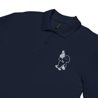 Image 5 of Lil N8 Embroidered Unisex pique polo shirt
