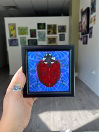 Image 1 of Framed Mini Art: Ladybug 4