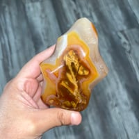 Image 1 of Carnelian & Quartz Flame 🔥 
