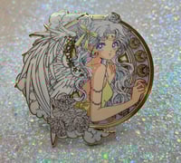Image 6 of Divine Luna enamel pin 