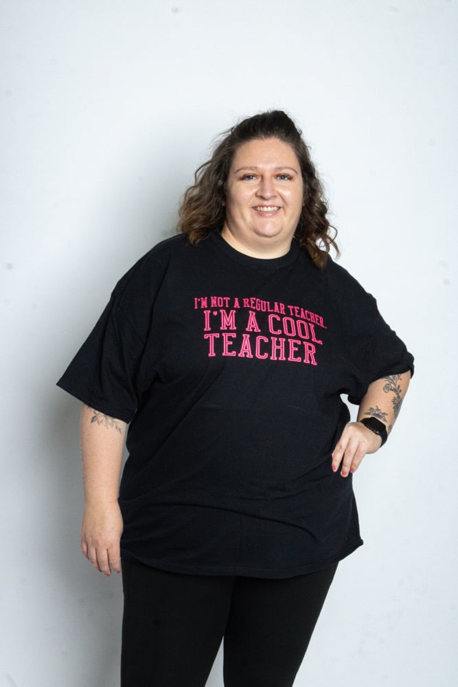 Image of I'm Not A Regular Teacher, I'm A Cool Teacher Apparel
