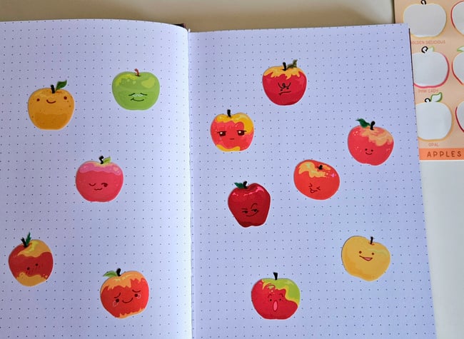 Apples of the World Sticker Sheet