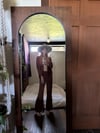 stellar late 1960s fringe suede trouser and bolero jacket set