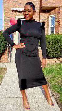 Image 2 of Black Feather Shoulder 