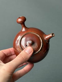 Image 3 of Iron Red Kyusu #2 - 190ml