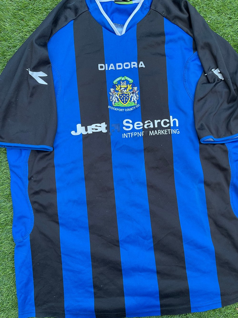 Match Worn 2007 Diadora Pre-Season Shirt