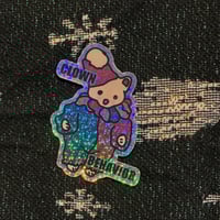Image 5 of Holographic Circus Mouse sticker