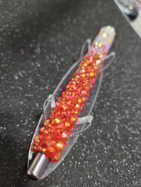 Image 5 of Red & White Rhinestone Pen
