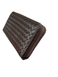 Image 5 of Nicole Club For Men Woven Leather Wallet